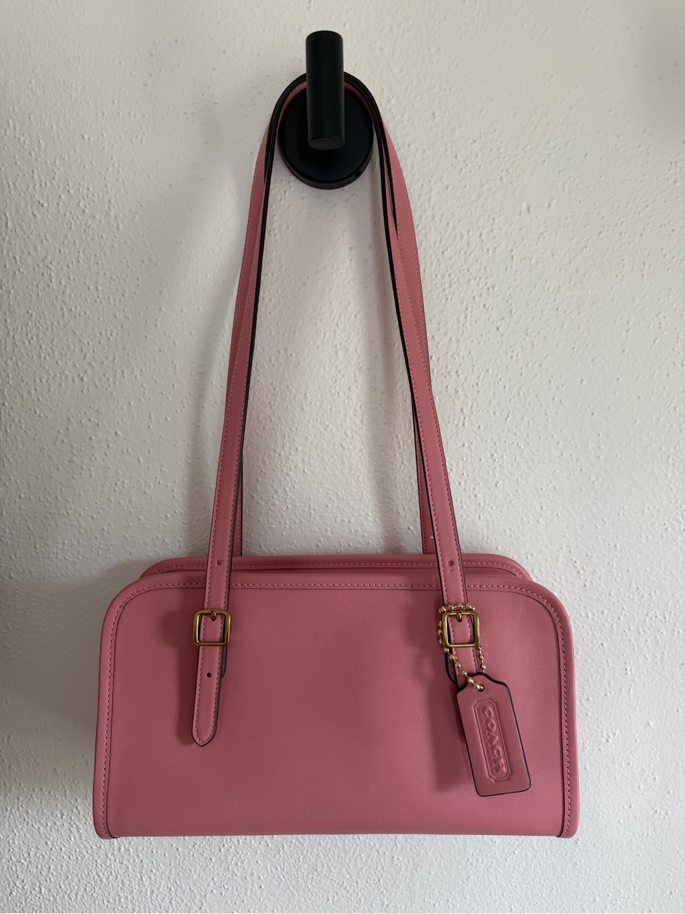 Coach Bubblegum Pink Swing Zip